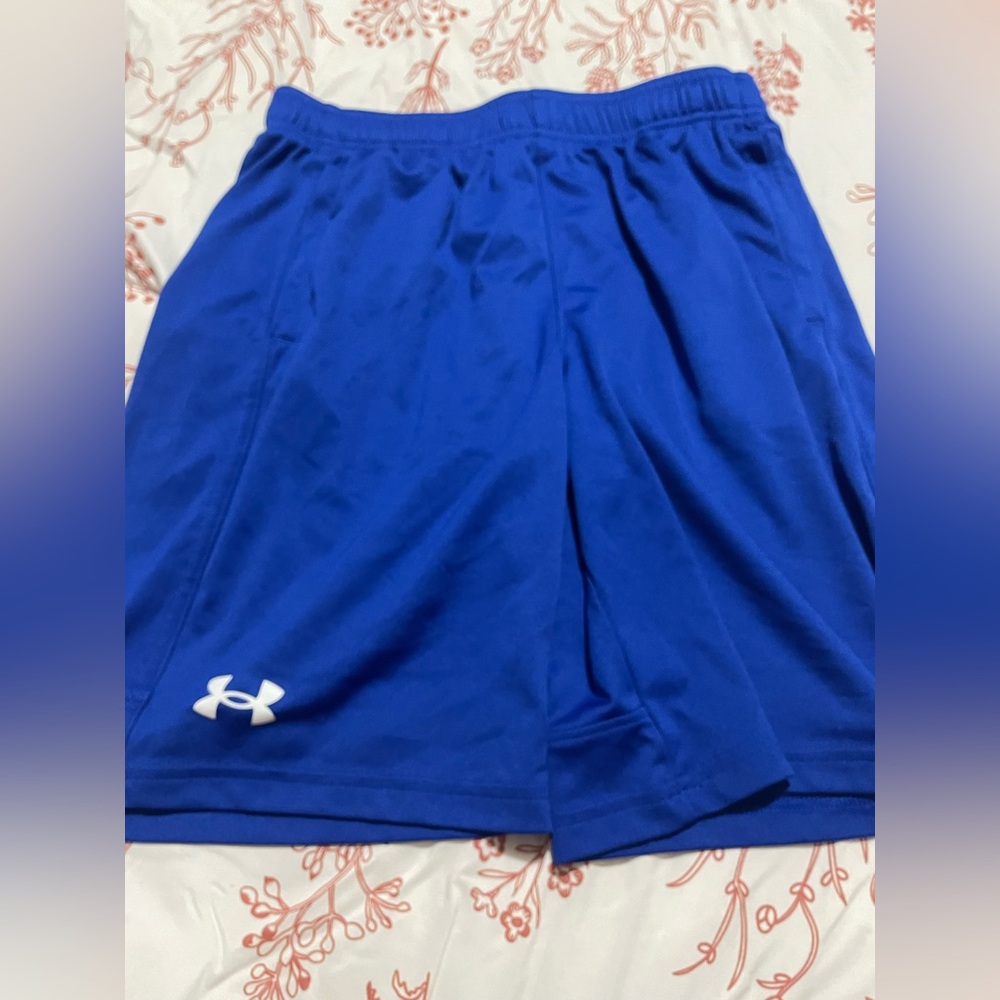 UA youth boys active shorts